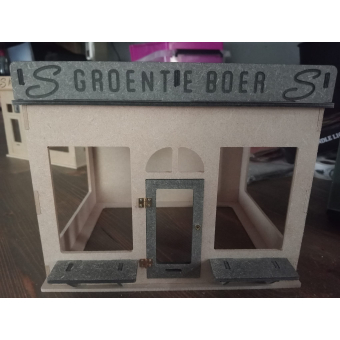 MDF winkel 'Groenteboer'